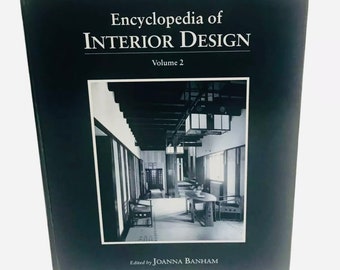 Encyclopaedia Of Interior Design Joanna Banham. Volume Two.