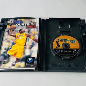 Nintendo GameCube NBA Courtside 2002 Game Complete w/ Manual Kobe Bryant HOF GUC image 4