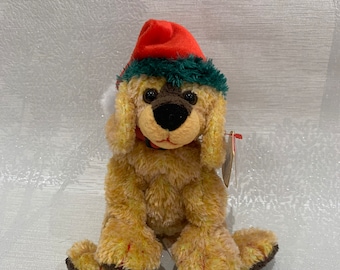 Vintage jinglepup the Christmas dog, Ty Beanie Babies