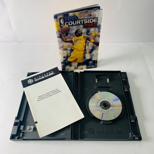 Nintendo GameCube NBA Courtside 2002 Game Complete w/ Manual Kobe Bryant HOF GUC image 2