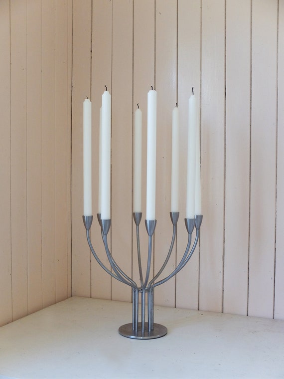 Vintage Ikea Silver Stainless Steel Candlestick Candle Holder - Etsy Australia