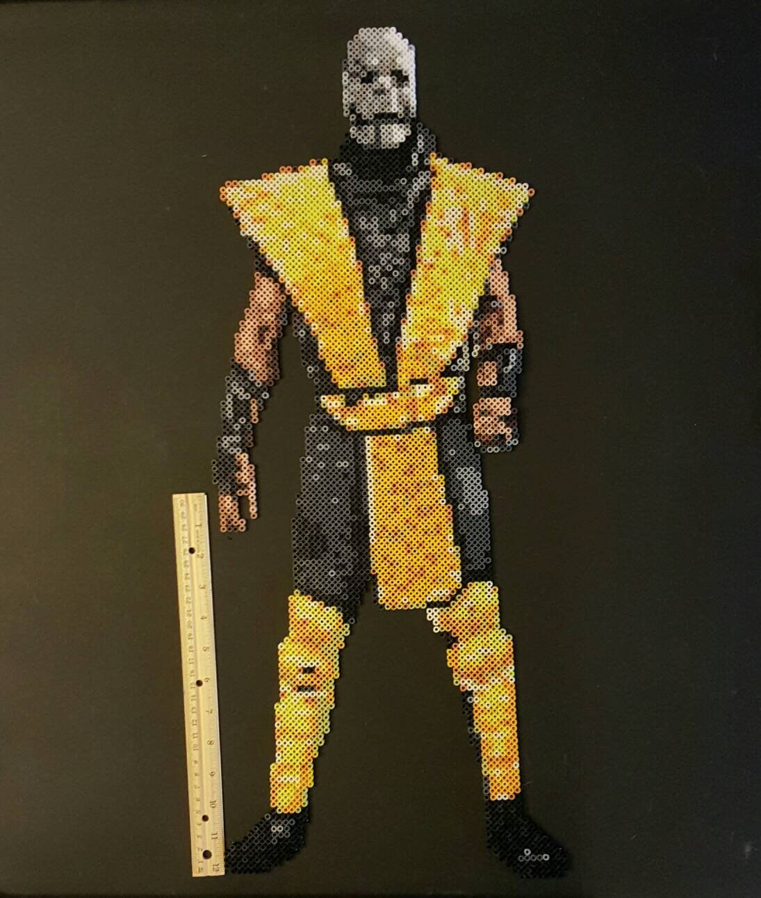 Scorpion Schadel Fatality Mortal Kombat Etsy