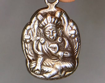 Shiva Pendant  - Sterling Silver - Bali Jewelry - Shiva Jewelry - Spiritual Jewelry - Handmade Jewelry