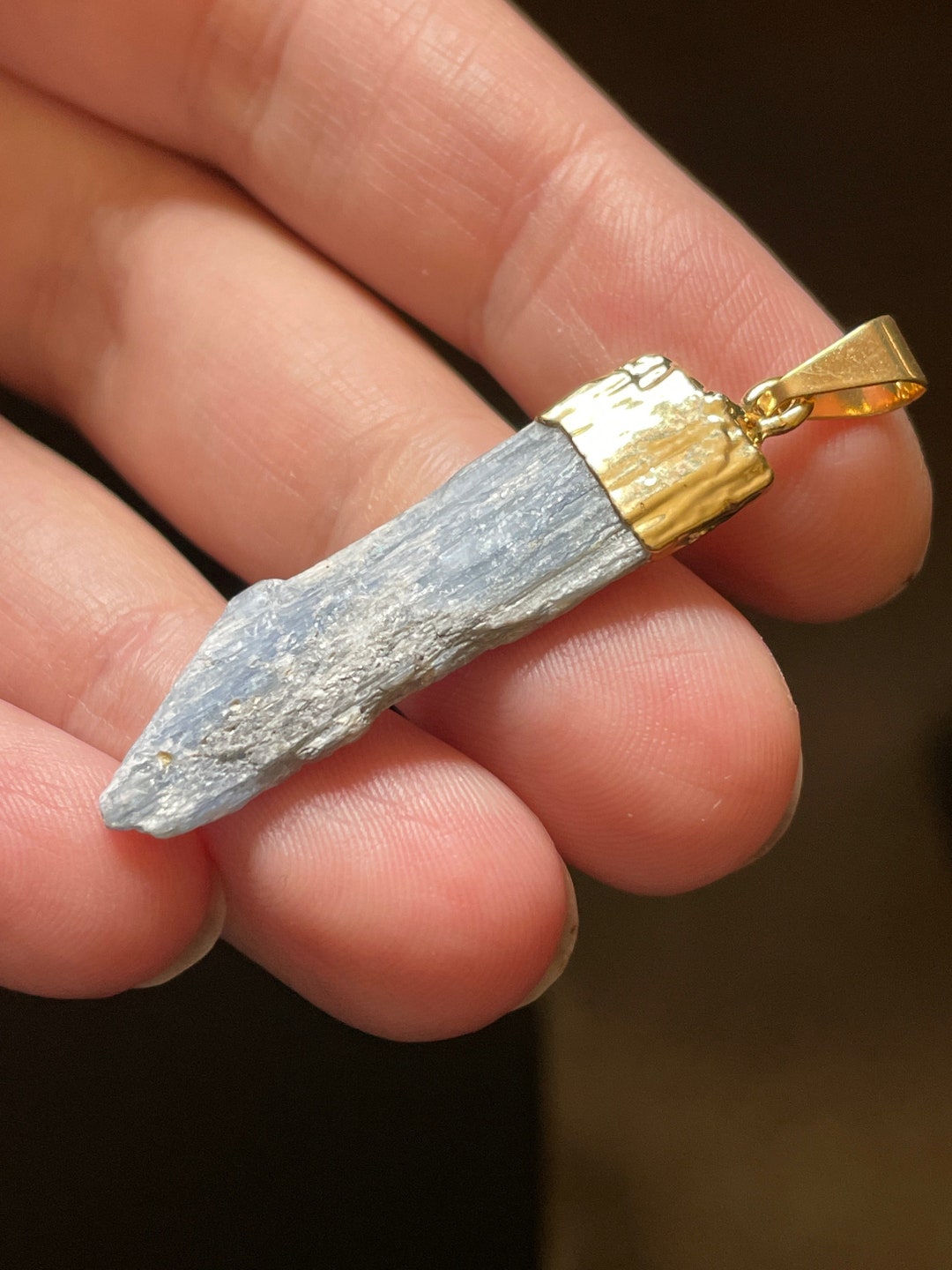 Pendentif en Quartz Pierre Translucide | Cœur de Pierres
