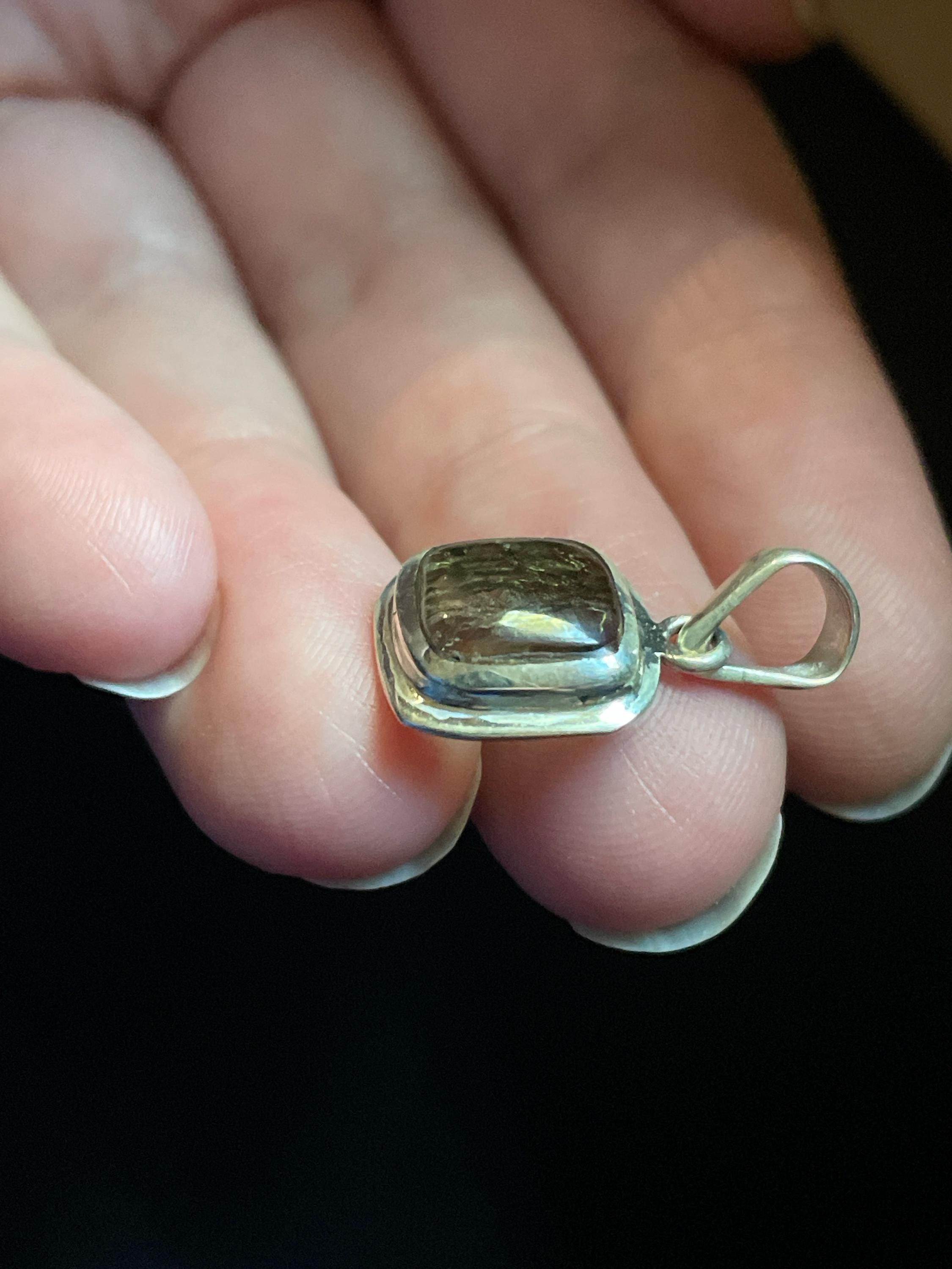 Moldavite - Pendenti E Ciondoli A Moneta Da Donna / Gioielli