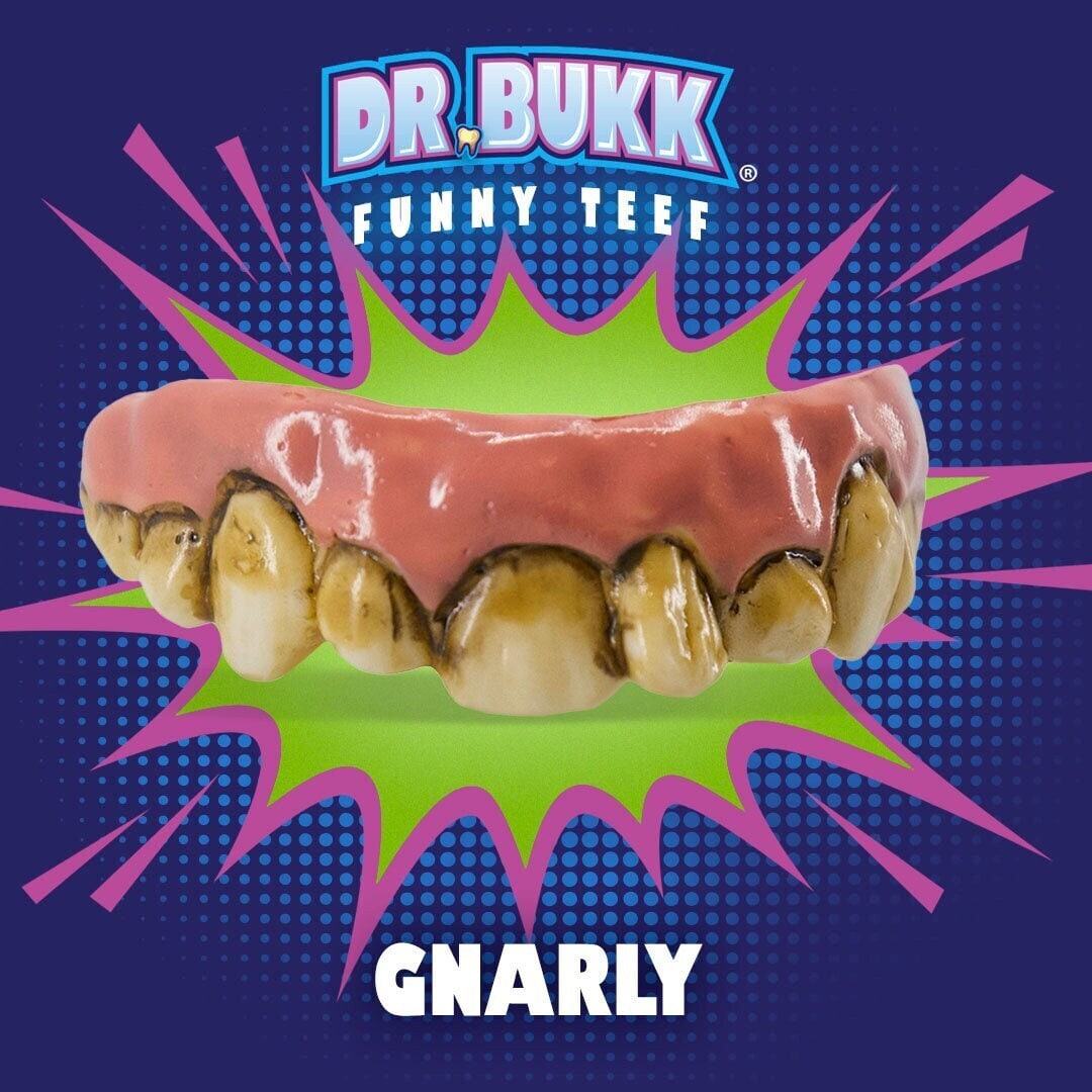 Dr Bukk Realistic Hollywood Style Funny Teeth Gnarly Style Custom Fit