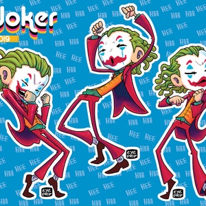 Dancing Joker - Sticker Sheet!