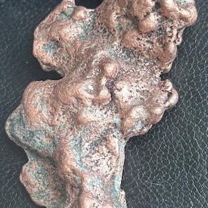 4.25 Inch Shiny Copper Nugget w Colorful Natural Matrix - Keweenaw, Michigan