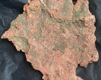 15cm Huge Solid Native Copper Natural Specimen w Matrix - Keweenaw, Michigan