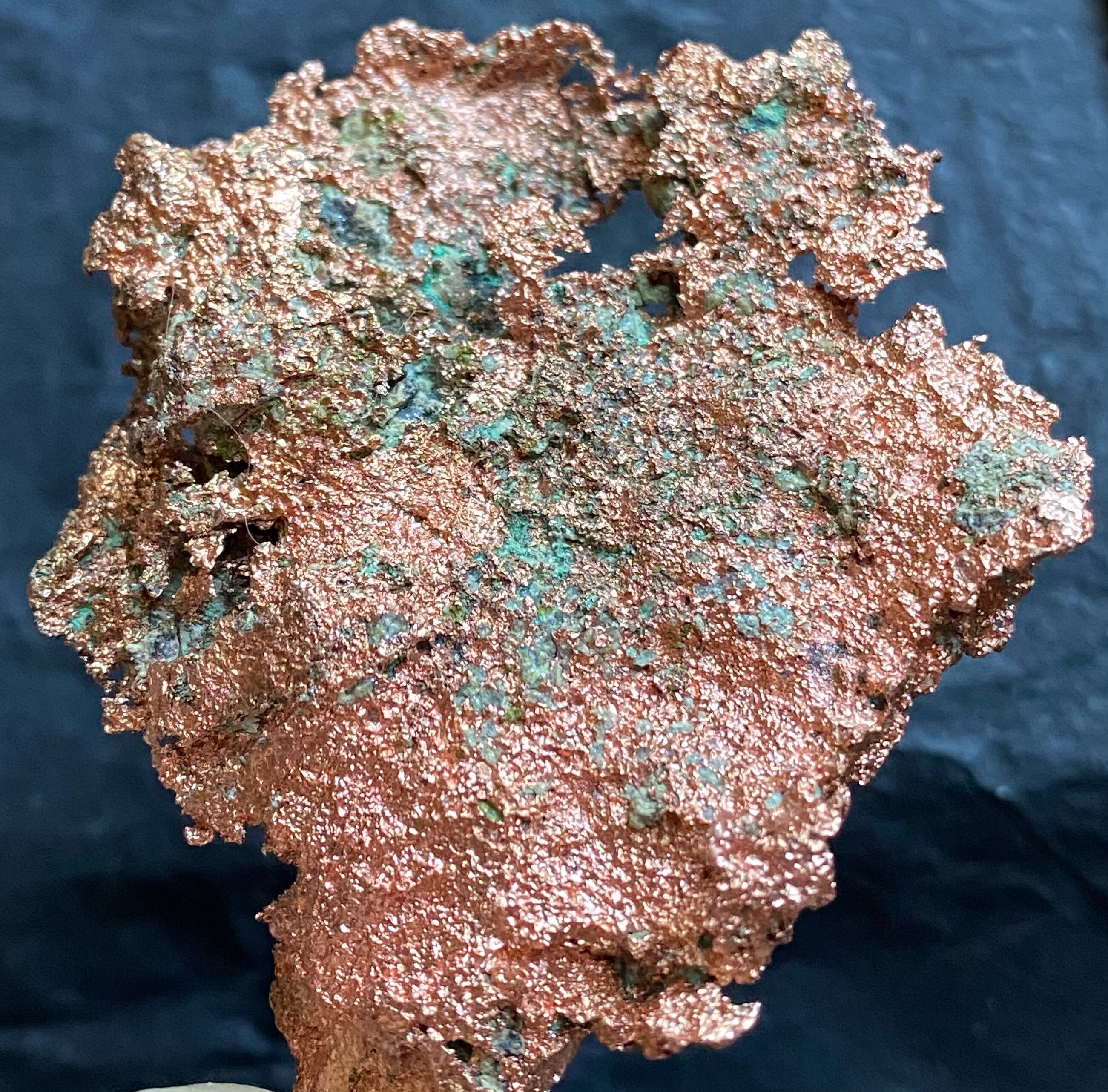 6cm Beautiful Native Sheet Copper Specimen w Green Epidote Etsy