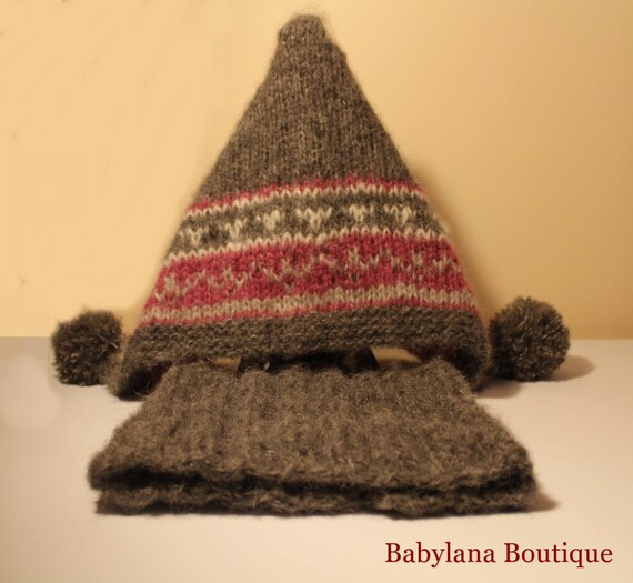 Cappello e scaldacollo ai ferri. Morbidissimo in alpaca e | Etsy Italia