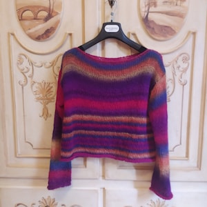 Lightweight knitted sweater, summer sweater, boho sweater, loose sweaters