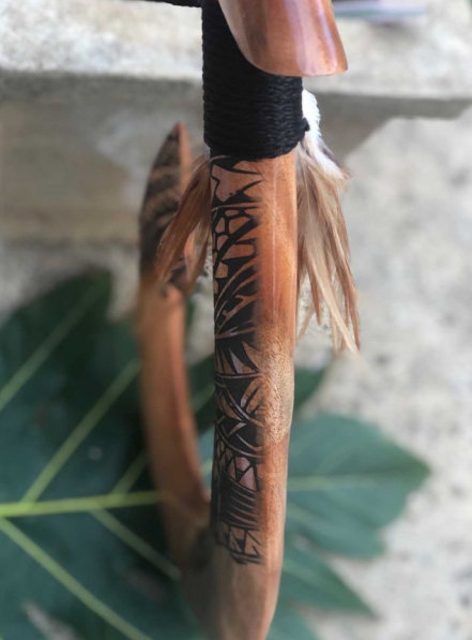 Hawaiian Maui wood Fish hook Etsy