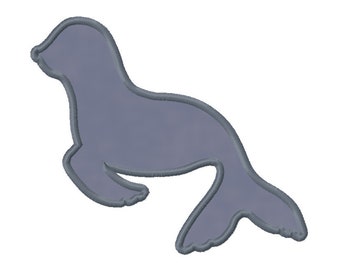 9 SIZES Seal Applique Embroidery Designs Machine Embroidery Designs PES Embroidery Pattern - Instant Download