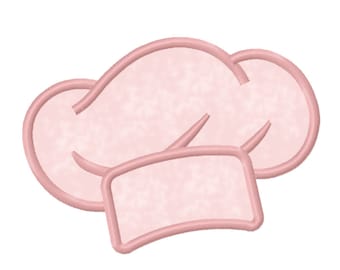 9 SIZES Chef Hat Applique Embroidery Designs Machine Embroidery Designs PES Embroidery Pattern - Instant Download