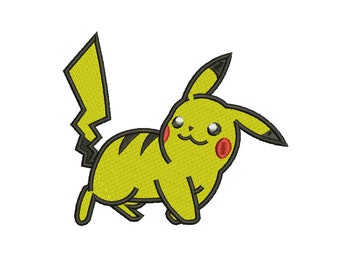 7 SIZES Pokemon Embroidery Designs Machine Embroidery Designs PES Embroidery Pattern - Instant Download