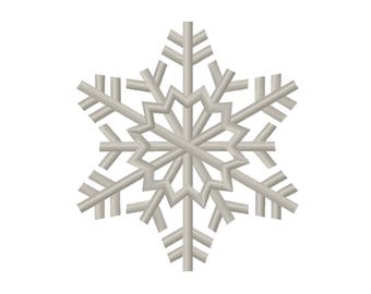11 SIZES Snowflake Embroidery Designs Machine Embroidery Designs PES Embroidery Pattern - Instant Download