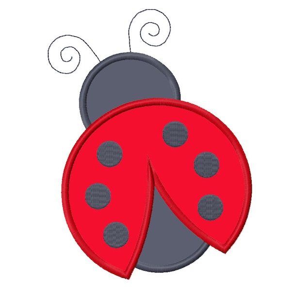 Lady Bug Applique - Etsy