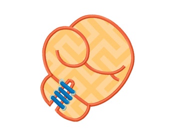 9 SIZES Boxing Grove Applique Embroidery Designs Machine Embroidery Designs PES Embroidery Pattern - Instant Download