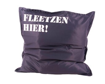CANENYA Beanbag Fleetzen floor cushion XL NEW 92cm x 92cm cushion cushion for children relax cushion couch cushion for boys and girls