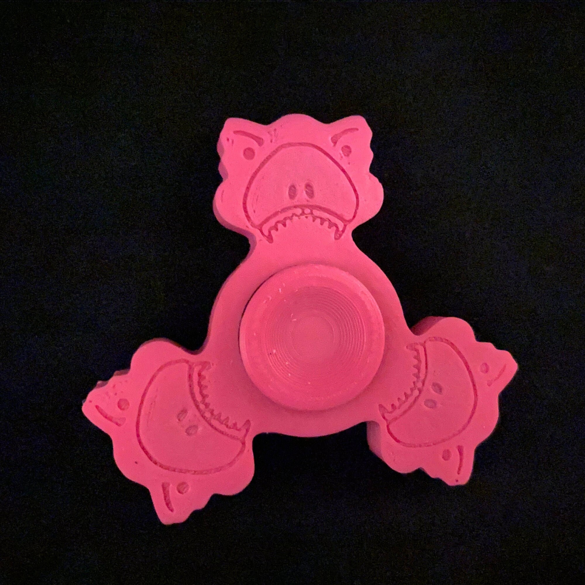 Dinosaur Themed Fidget Spinner Toy For Smaller Hands Great for Kids of ALL Ages Toy Hand Spinner DinoRex Design