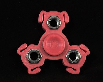 Dog Themed Fidget Spinner Toy - Colour Changes! - For Smaller Hands - Great for Kids of ALL Ages - EDC Toy Hand Spinner - Puppy Design