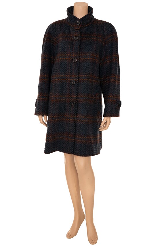 Wool gentlemens's coat oversized maat 44