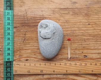Natural Beach Face Stone - Sea Ghost Pebble, Spook Rock