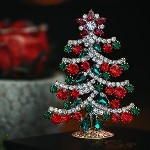 Sparkling Crystal Tree (Festive colors)