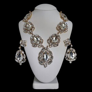 Crystal Necklace and Earring Sets Sonatine
