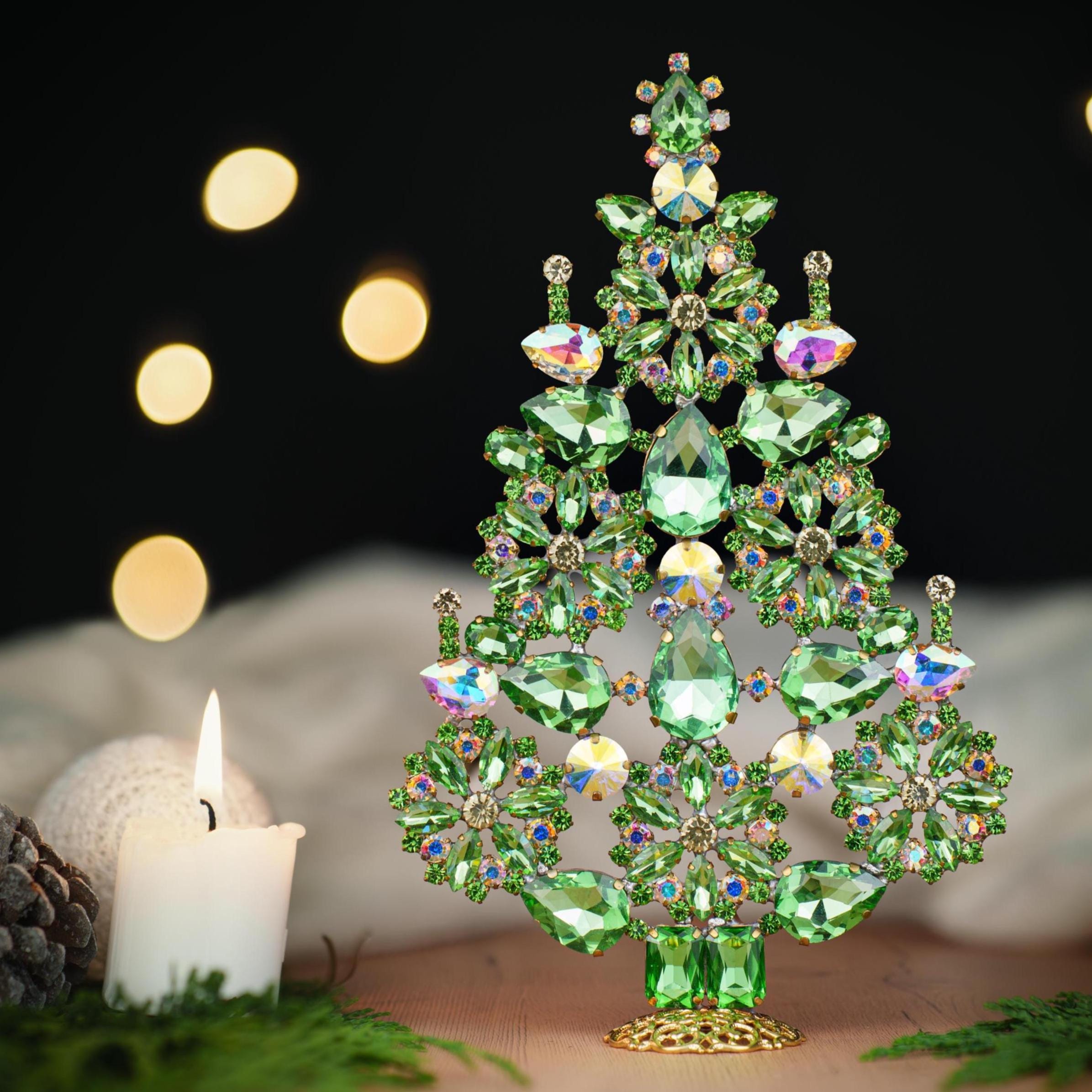 Maravilloso árbol de Navidad (verde claro) - Etsy México, image size:2391x2391