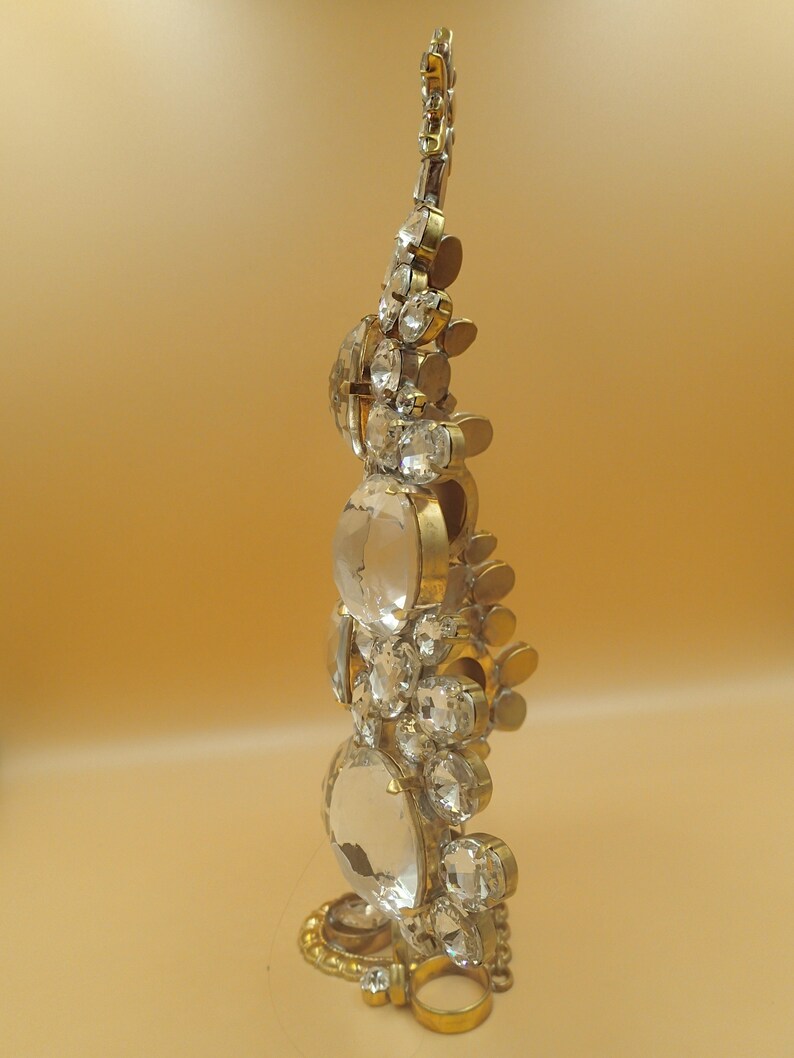 christmas crib Luxury XMAS rees jewerly KEWA bijoux line 015 half winter christmast tree 3D Xmas tree holiday