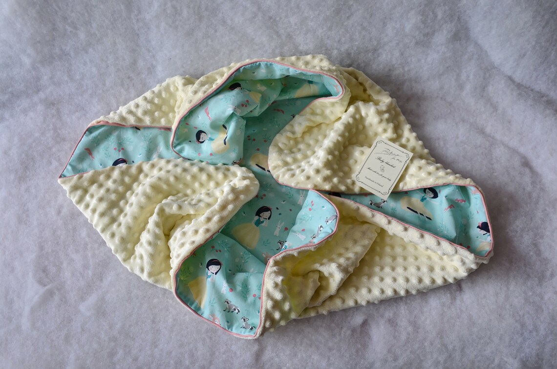 Snow White Blanket Baby Girl Blanket Newborn Blanket Etsy