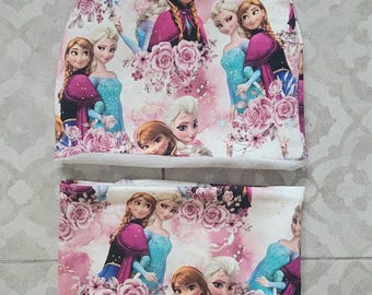 アナと雪の女王 ウィンタービーニーとループセット、女の子用グレーフリースファービーニーハットとネックスカーフ サイズ39cm-56cm、ビーニーループキッズ、ミンキーコージービーニー、
