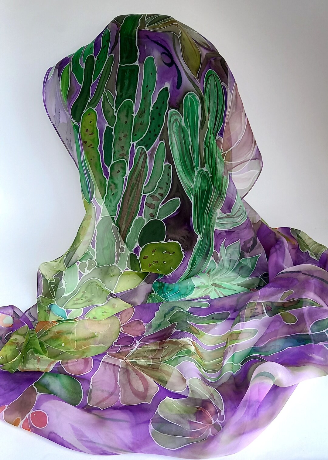 Botanical Dream Silk Stole main image 1