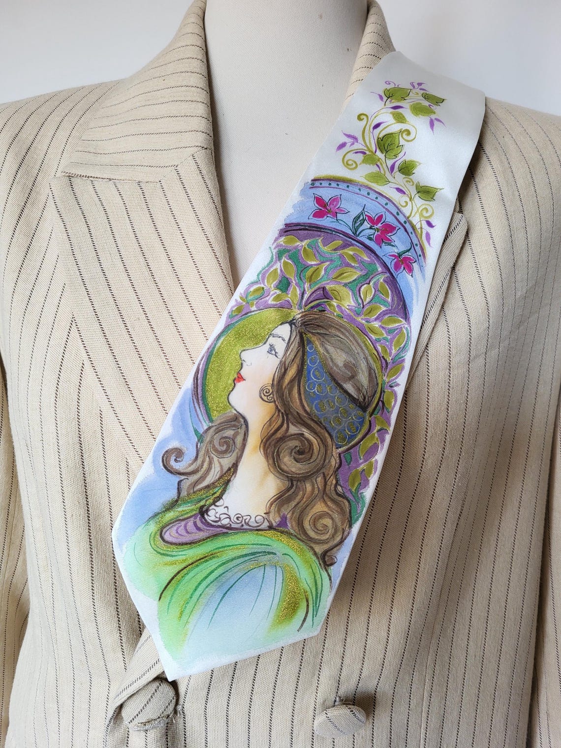 2800~Patterned Silk Tie