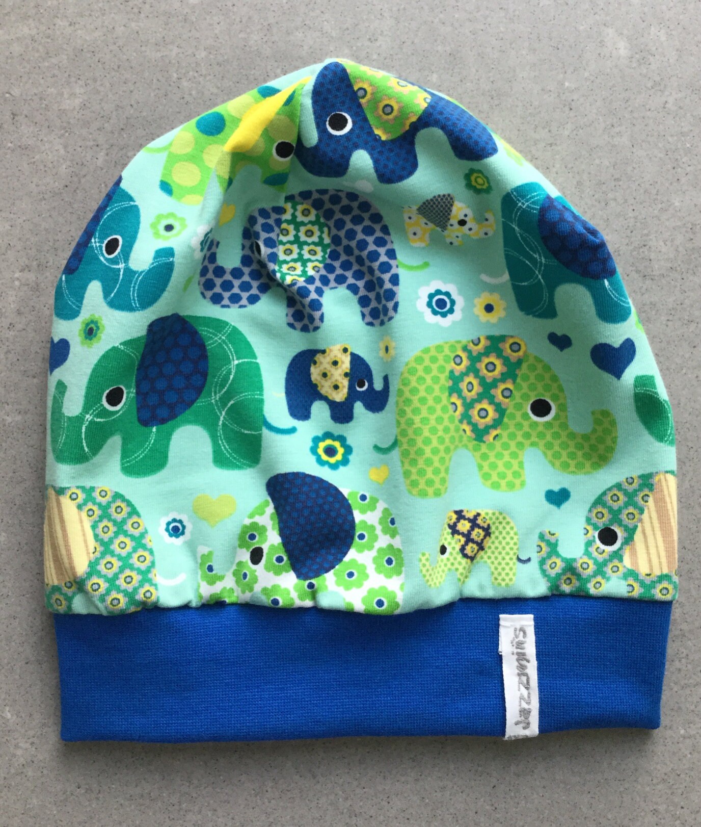 royal blue elephant beanie babies