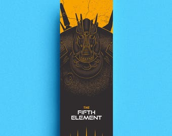 The Fifth Element Alien Robot: Mondoshawans, Luc Besson Bookmark, Sci-fi