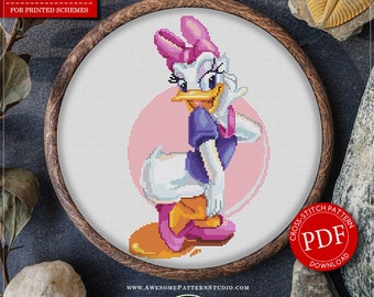 Pattern Daisy Duck Etsy