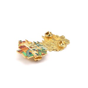 Pin esmaltado de Kiev, Ucrania – Pin de solapa de esmalte duro con la ciudad, broche de recuerdo de viaje, joyería emblemática ucraniana, regalo para viajeros EP018 imagen 5