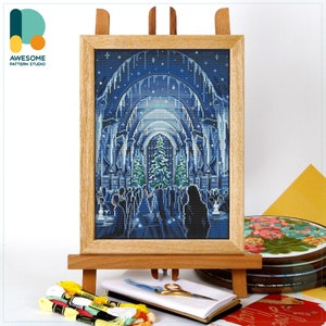 The Yule Ball CS2496, Counted Cross Stitch Pattern KIT and PDF | Embroidery Pdf Pattern Download | Cross Stitch Kits | How To Cross Stitch