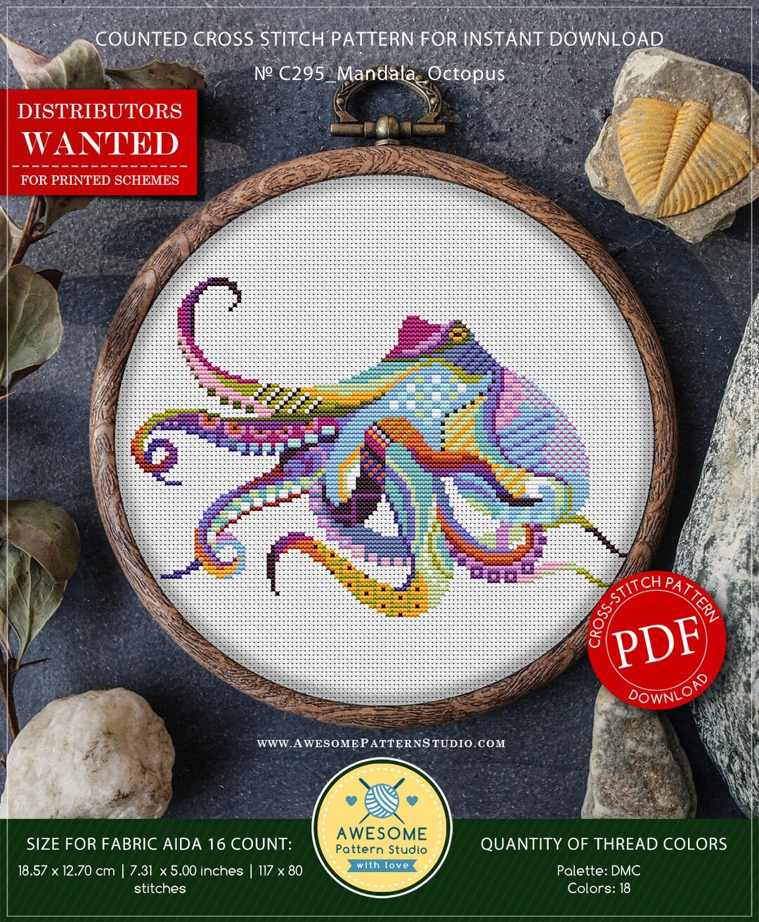 クロス刺繍 刺しゅうキットセール】 刺しゅうキット 『ぬりえみたいなクロス