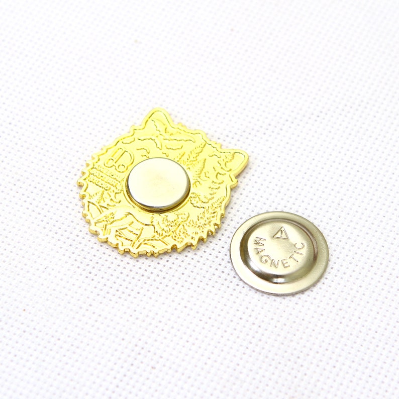 Mandala Wolf Needle Minder – Cute Needle Minder Gift for Crafters NM031 image 9