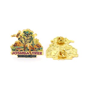 Enamel Pin - Joshua Tree National Park. Hard Enamel Pin, Enamel Pin Display, Pinback Button, Stick Pins, Lapel Pin, Acrylic Pin, EP053 image 3
