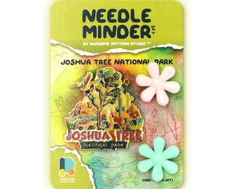 Joshua Tree National Park Needle Minder – Magnetic Needle Nanny for Cross Stitch NM053