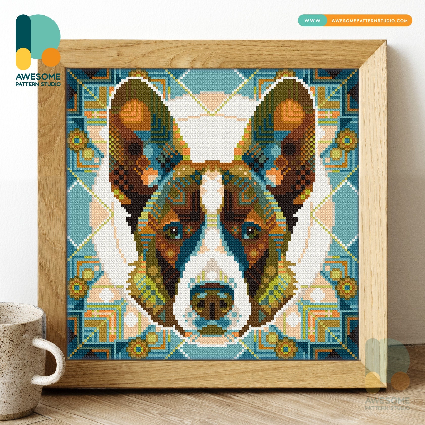 Dog Puppy Corgi in The Garden Sunshine Diamond Painting Kits, Diamond  Painting for Beginners DIY Cross Stitch Art 5D Full Diamond Paste Process,  12x16