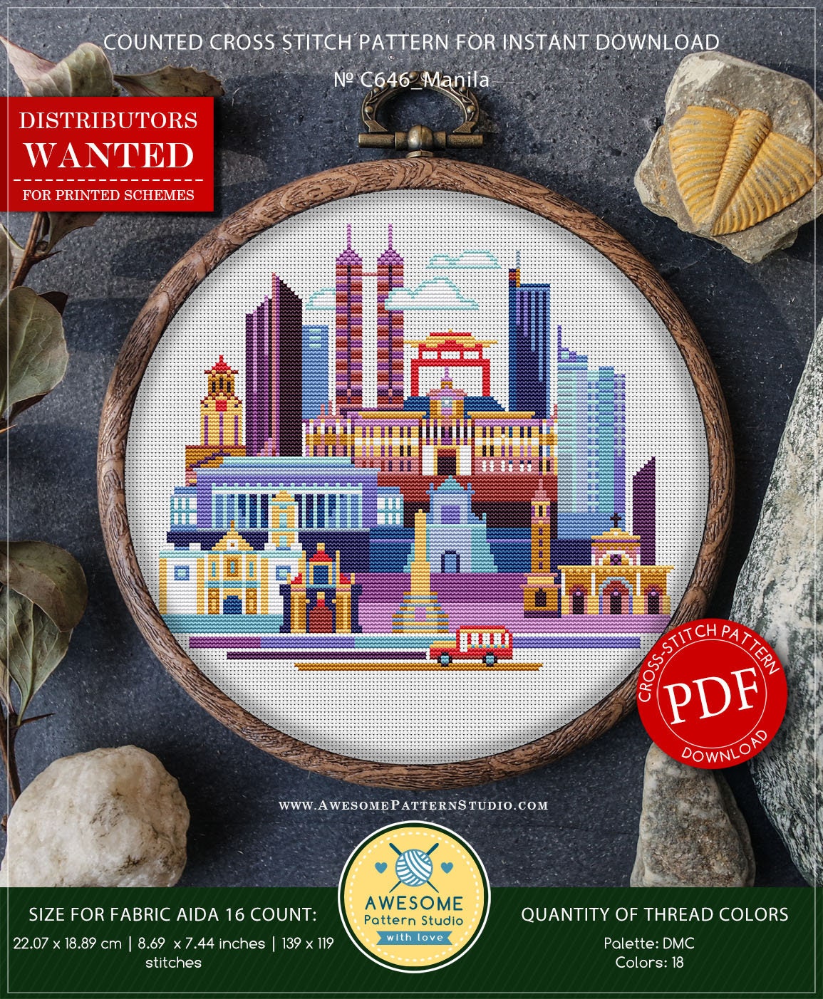Buy Manila Philippines P646 Cross Stitch PDF Pattern Cross Online in India - Etsy Buy Manila Philippines P646 Cross Stitch PDF Pattern Cross Online in India - Etsy