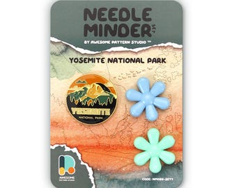 Yosemite National Park Needle Minder – Embroidery Supplies Gifts for Crafter NM066