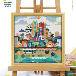 Orlando CS136 Counted Cross Stitch Pattern KIT and PDF - Etsy