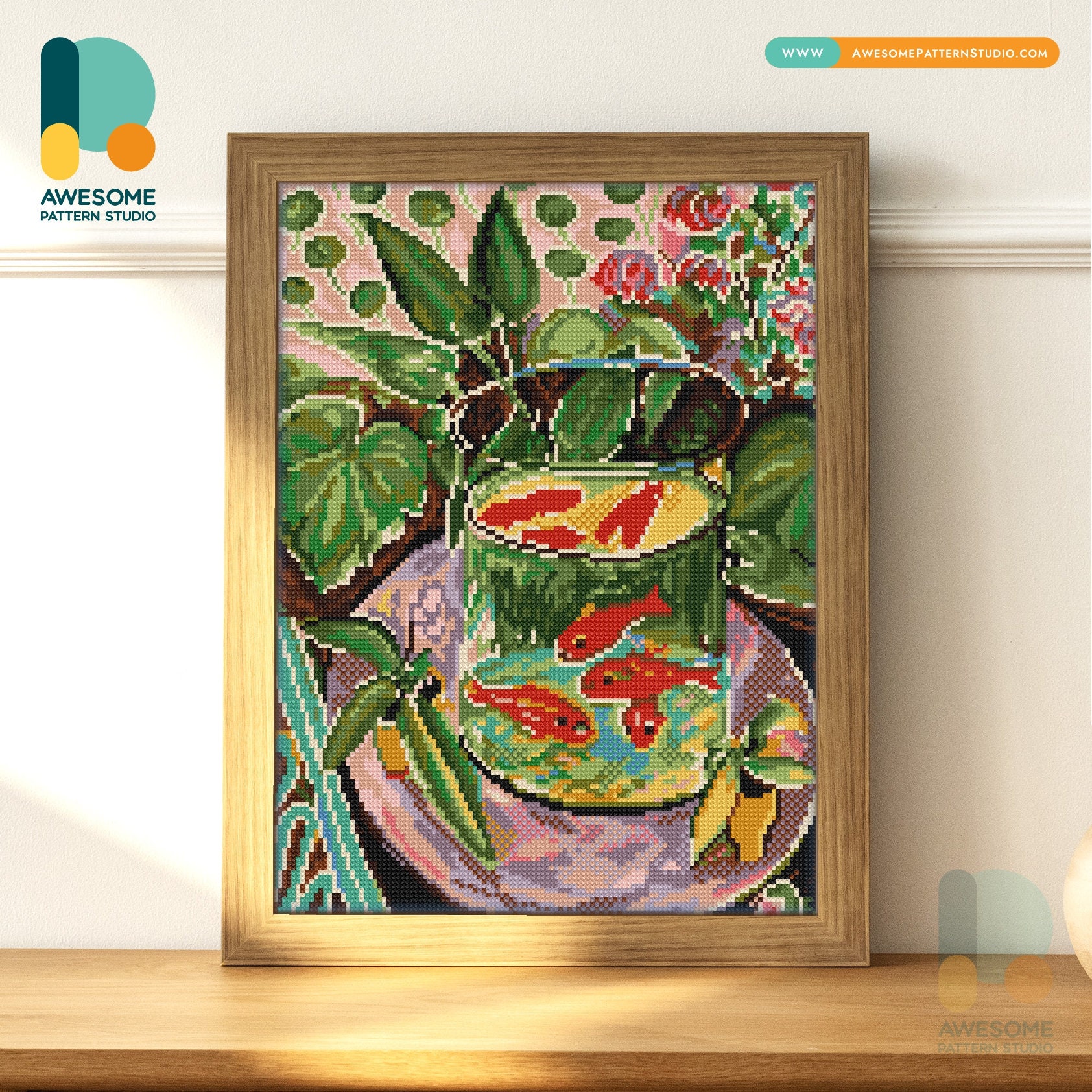 Goldfish by Henri Matisse Diamond Painting Kit - Modern Diamond
